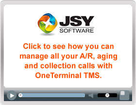 Click to see how you can manage all your A/R , aging and collection calls with OneTerminal TMS.